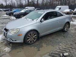 Salvage cars for sale at Waldorf, MD auction: 2007 Volkswagen EOS 3.2L