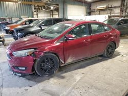 Salvage cars for sale at Eldridge, IA auction: 2016 Ford Focus SE