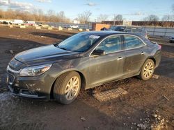 Salvage cars for sale at Chicago Heights, IL auction: 2015 Chevrolet Malibu LTZ