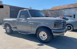 Salvage trucks for sale at Grand Prairie, TX auction: 1992 Ford F150