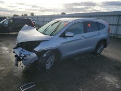 Salvage cars for sale at Martinez, CA auction: 2012 Honda CR-V EXL