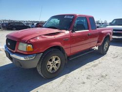 Salvage trucks for sale at Sikeston, MO auction: 2002 Ford Ranger Super Cab