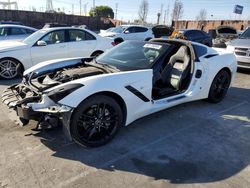 Salvage cars for sale at Wilmington, CA auction: 2016 Chevrolet Corvette Stingray 1LT