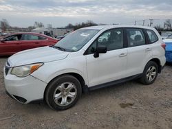 Salvage cars for sale at Hillsborough, NJ auction: 2014 Subaru Forester 2.5I