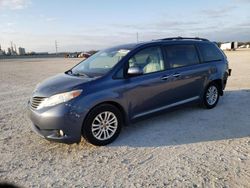 Salvage cars for sale from Copart New Braunfels, TX: 2013 Toyota Sienna XLE