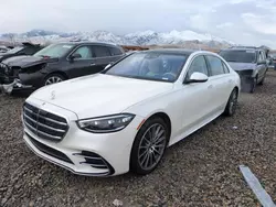 Salvage cars for sale at Magna, UT auction: 2022 Mercedes-Benz S 580 4matic