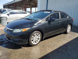 Salvage cars for sale at Riverview, FL auction: 2012 Honda Civic EX