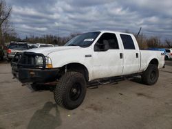 Salvage cars for sale at Woodburn, OR auction: 2002 Ford F250 Super Duty