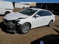 Salvage cars for sale at Brighton, CO auction: 2017 Toyota Camry LE