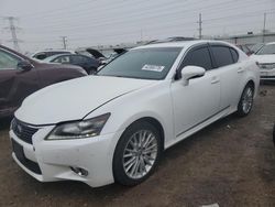 Salvage cars for sale at Elgin, IL auction: 2015 Lexus GS 350