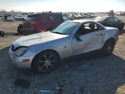 Salvage cars for sale at Earlington, KY auction: 1999 Mercedes-Benz SLK 230 Kompressor