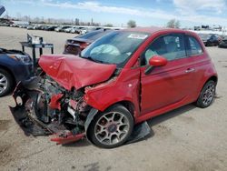 Salvage cars for sale at Tucson, AZ auction: 2015 Fiat 500 Sport