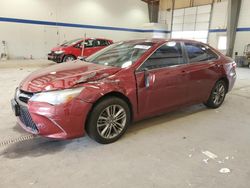 Carros salvage sin ofertas aún a la venta en subasta: 2017 Toyota Camry LE