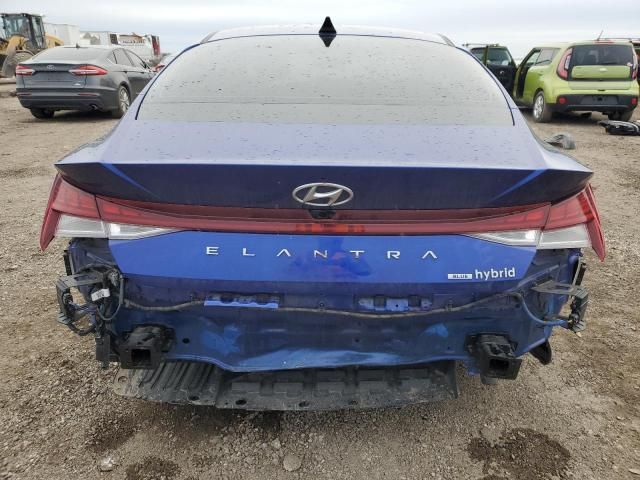 2023 Hyundai Elantra Blue