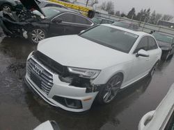 Salvage cars for sale at Woodburn, OR auction: 2019 Audi S4 Premium Plus