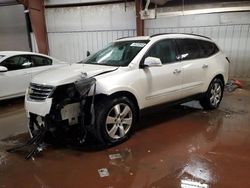 Salvage cars for sale from Copart Cleveland: 2014 Chevrolet Traverse LTZ