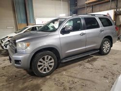 Salvage cars for sale at Eldridge, IA auction: 2011 Toyota Sequoia Limited