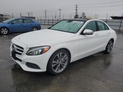 Mercedes-Benz C300 Vehiculos salvage en venta: 2017 Mercedes-Benz C300