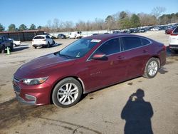 Salvage cars for sale at Florence, MS auction: 2016 Chevrolet Malibu LT