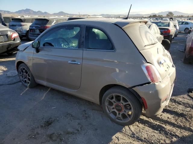 2012 Fiat 500 Sport