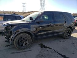 Salvage cars for sale at Littleton, CO auction: 2018 Ford Explorer Police Interceptor