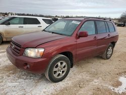 Salvage cars for sale at Oklahoma City, OK auction: 2007 Toyota Highlander Sport