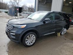 Salvage cars for sale at Franklin, WI auction: 2023 Ford Explorer Limited