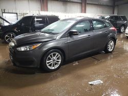 Salvage cars for sale at Elgin, IL auction: 2016 Ford Focus SE