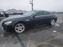 BMW 6 Series salvage cars for sale: 2013 BMW 650 I