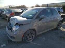 Salvage cars for sale at Las Vegas, NV auction: 2012 Fiat 500 Sport