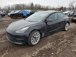 Tesla salvage cars for sale: 2022 Tesla Model 3