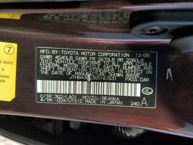 2006 Lexus ES 330