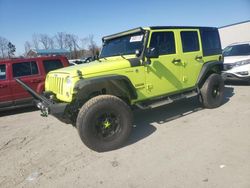 Jeep Wrangler Unlimited Sport salvage cars for sale: 2016 Jeep Wrangler Unlimited Sport