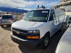 Salvage trucks for sale at Colorado Springs, CO auction: 2018 Chevrolet Express G2500