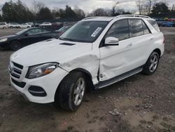 Salvage cars for sale at Madisonville, TN auction: 2016 Mercedes-Benz GLE 350 4matic