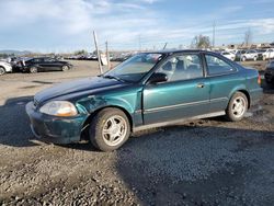 Salvage cars for sale at Eugene, OR auction: 1998 Honda Civic DX