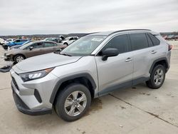 Salvage cars for sale at Grand Prairie, TX auction: 2022 Toyota Rav4 LE