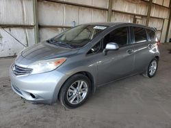 Nissan salvage cars for sale: 2014 Nissan Versa Note S