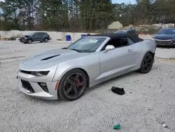 Salvage cars for sale at Fairburn, GA auction: 2017 Chevrolet Camaro SS