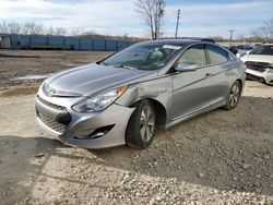 Salvage cars for sale at Kansas City, KS auction: 2014 Hyundai Sonata Hybrid