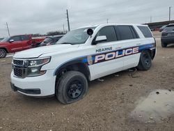 2016 Chevrolet Tahoe Police en venta en Temple, TX