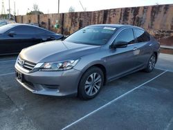 Salvage cars for sale at Wilmington, CA auction: 2014 Honda Accord LX