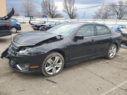 Salvage cars for sale at Moraine, OH auction: 2012 Ford Fusion Sport