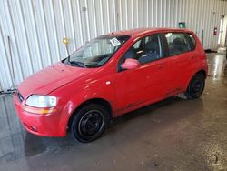 Chevrolet salvage cars for sale: 2006 Chevrolet Aveo Base