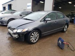 Salvage cars for sale at Elgin, IL auction: 2010 Honda Civic EX