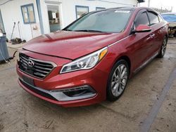 Salvage cars for sale at Pekin, IL auction: 2015 Hyundai Sonata Sport