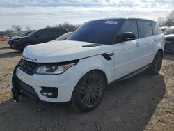 Salvage cars for sale at Hillsborough, NJ auction: 2017 Land Rover Range Rover Sport SC