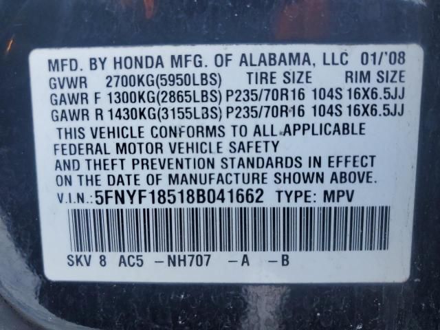 2008 Honda Pilot EXL