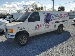 Salvage trucks for sale at Riverview, FL auction: 2005 Ford Econoline E350 Super Duty Van