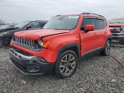 Jeep Renegade Latitude salvage cars for sale: 2017 Jeep Renegade Latitude